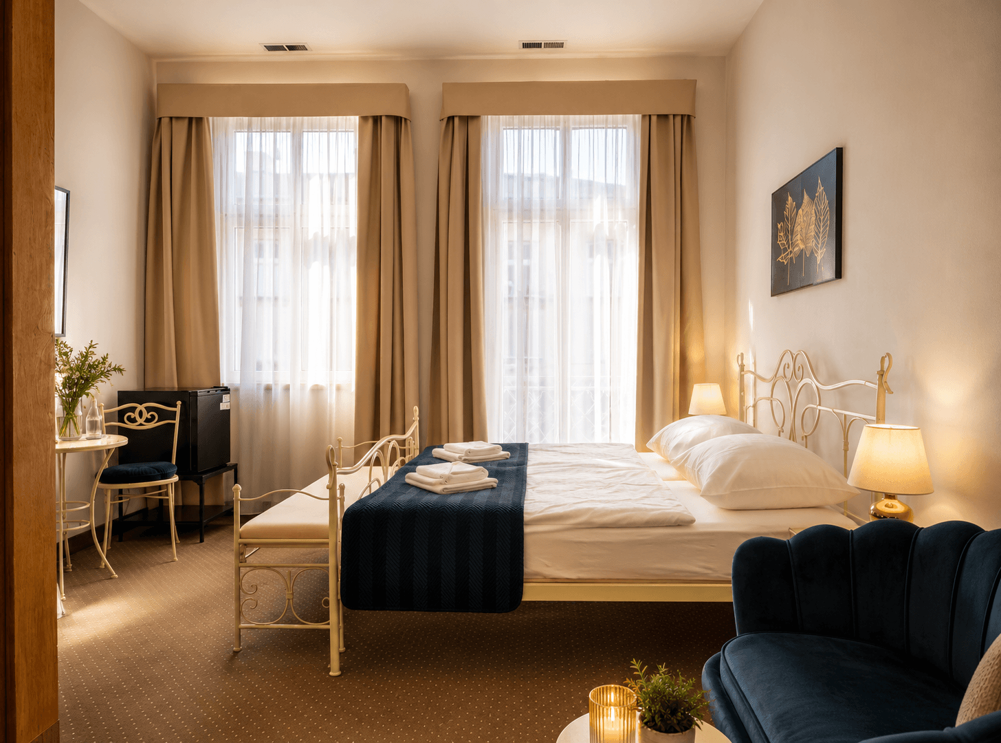 Apartament z salonem i wysokim standardem wykończenia